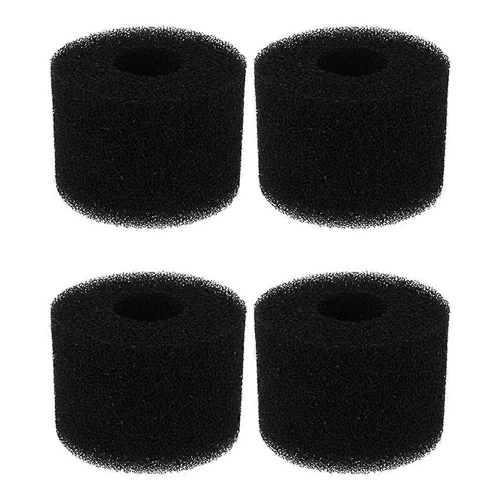 Pool Sponge Cylinder Filter Sponge for Sewage Filtration 4Pcs Pack