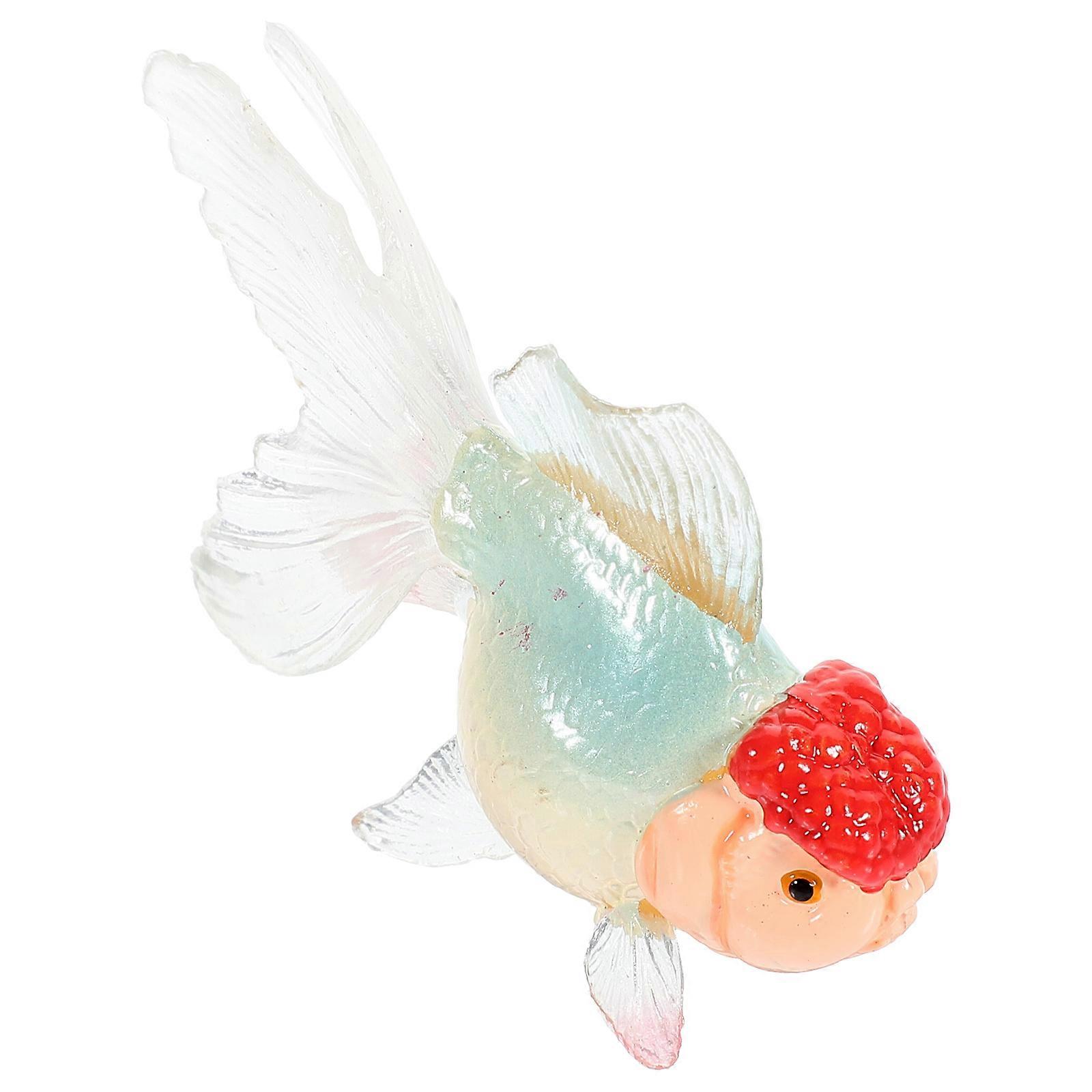 Plastic Fish Figurine Realistic Animal Model for Display 2Pcs Decoration