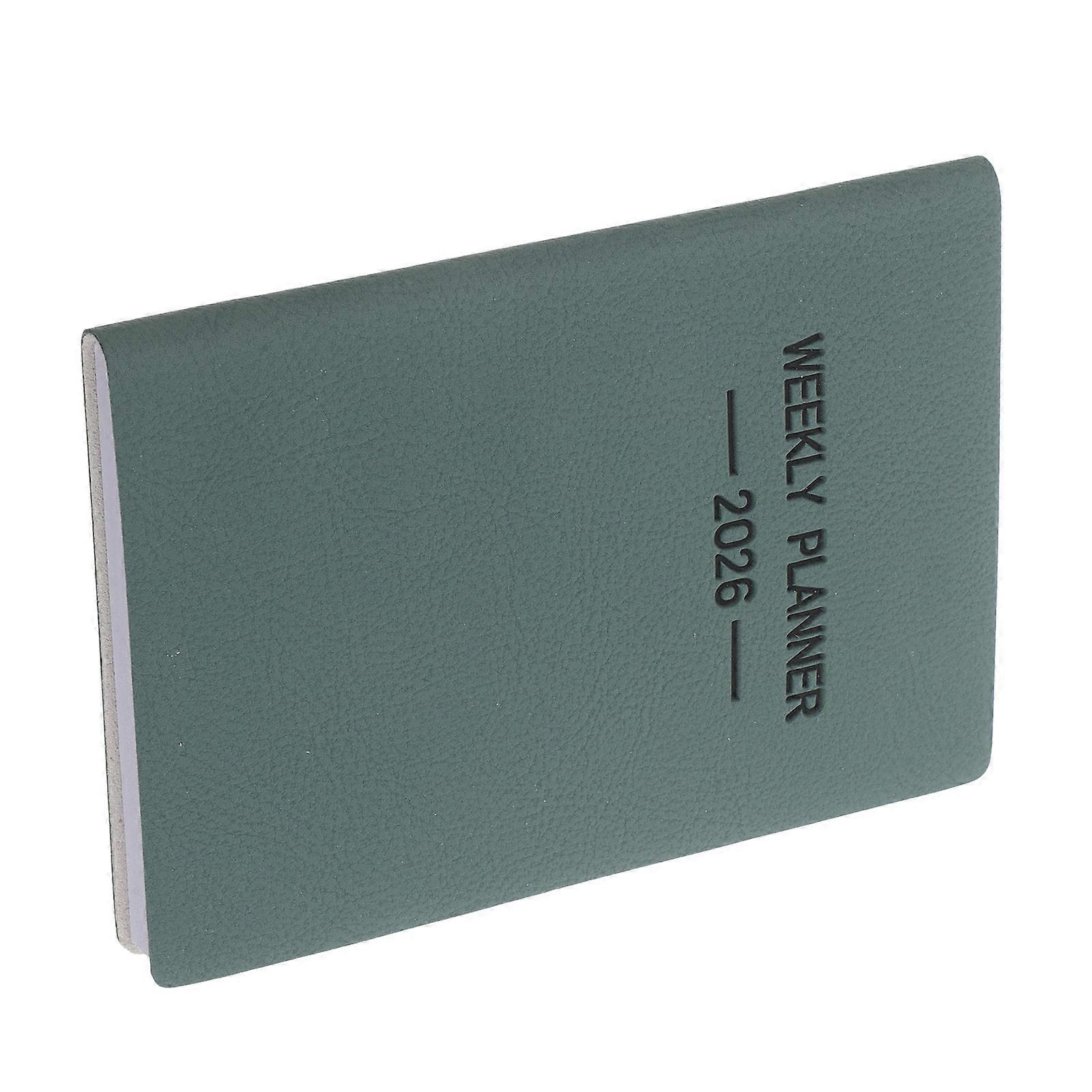 Small Notebook A7 Mini Weekly Planner for 4Pcs Schedule and Journal