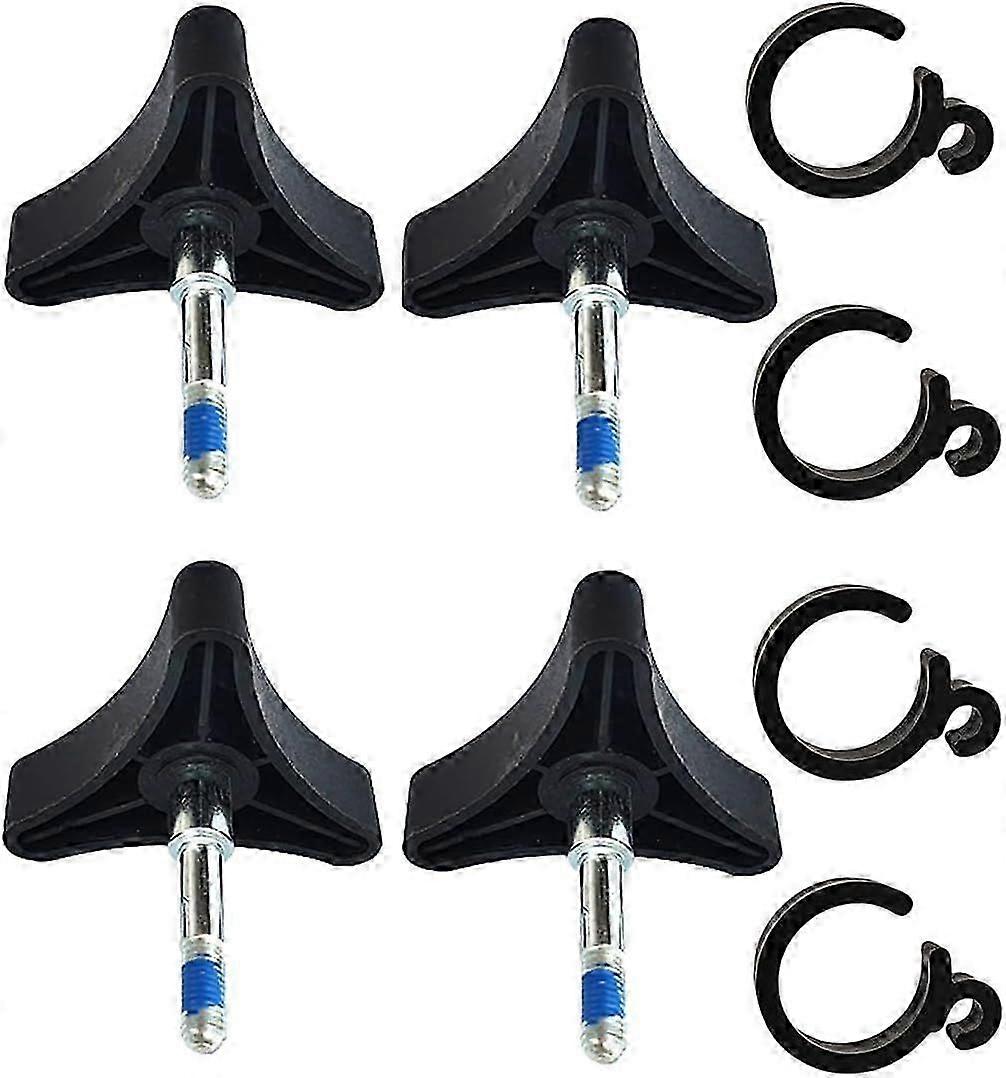 2025 Latest Model  4Pcs Knob Replacement,Part Universal for Rolling Walker Rollator, Foldable