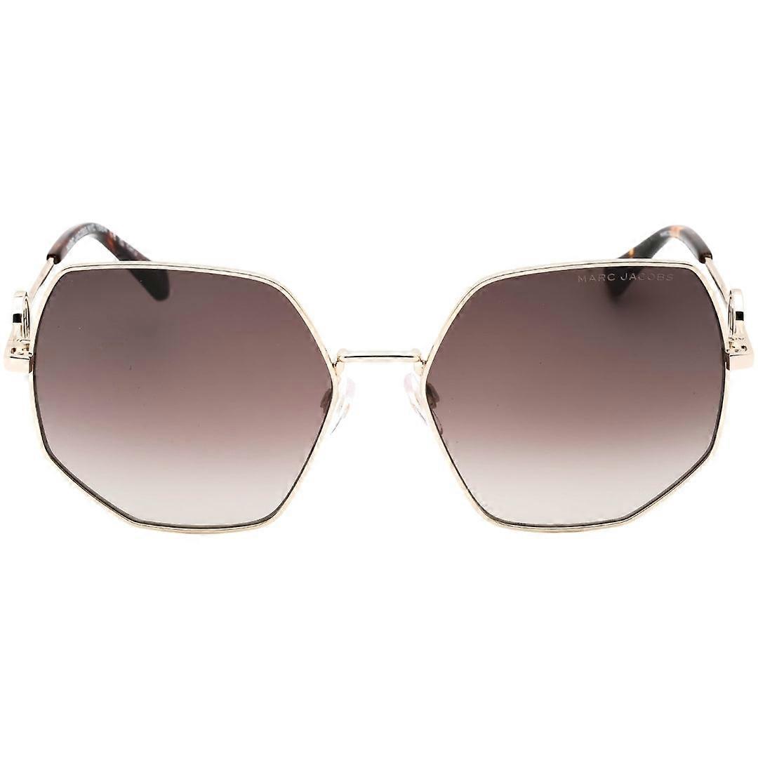 Marc Jacobs Havana Leg Ends 金色太阳镜