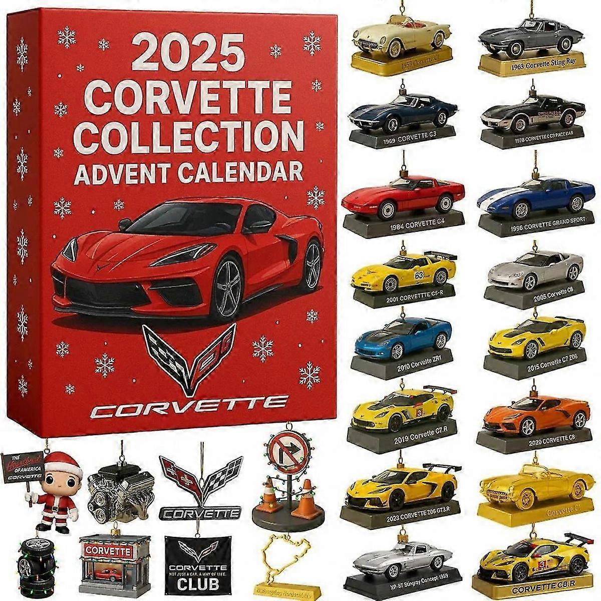 Car Collect Advent Calendar 2025 Corvette