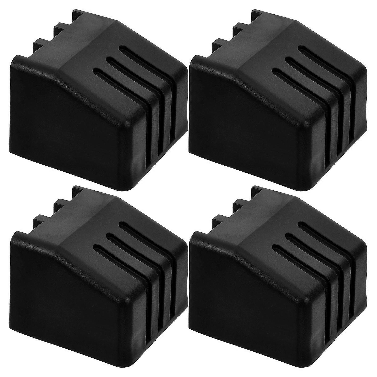 Chair Leg Floor Protectors Plastic Foot Pads General Users Simple Structure 4Pcs
