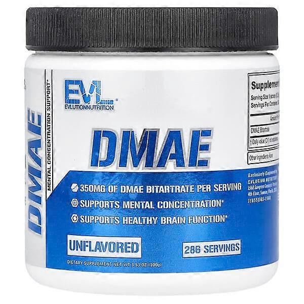 EVLution Nutrition, DMAE, Unflavored, 3.53 oz (100 g)