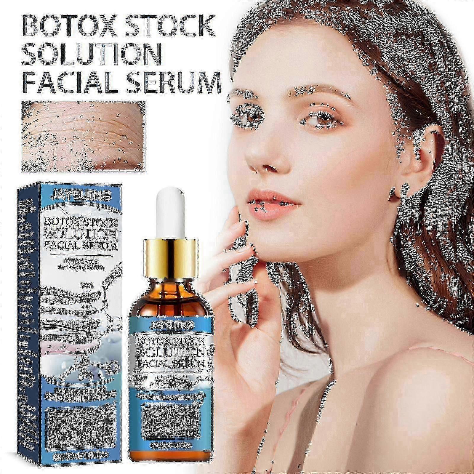 يعمل Jaysuing Anti-Aging Facial Essence على شد بشرة الوجه وتقليل الخطوط الدقيقة وترطيب البشرة وتجديد شبابها