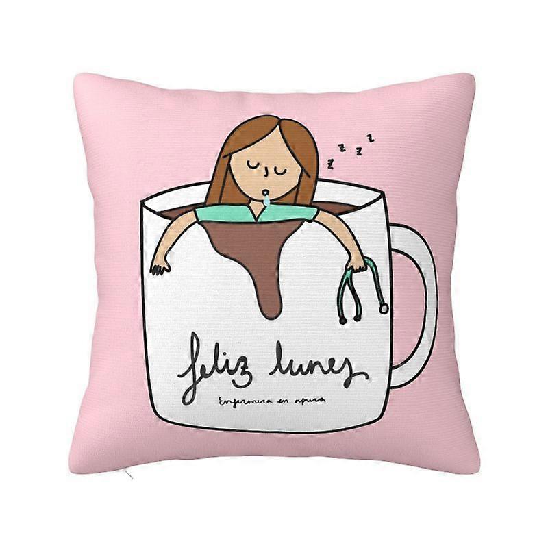 c508カスタムEnfermera En Apurosドクターナースメディカルスロー枕カバーcmの装飾ホームクッションカバーベルベットポリエステル枕カバーkjs508