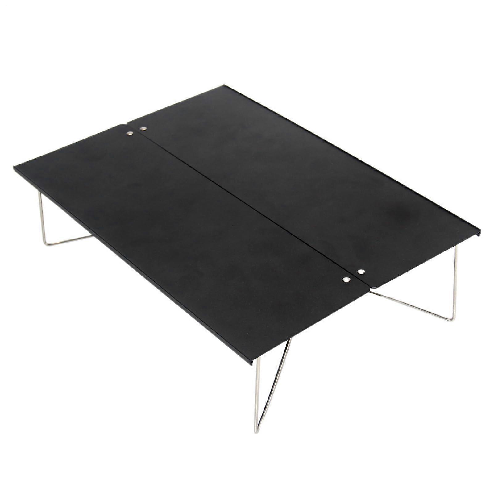 Portable Camping Table Folding Rectangular Picnic Tray Table Lightweight Outdoor For Food Drinks Laptops Travel Table
