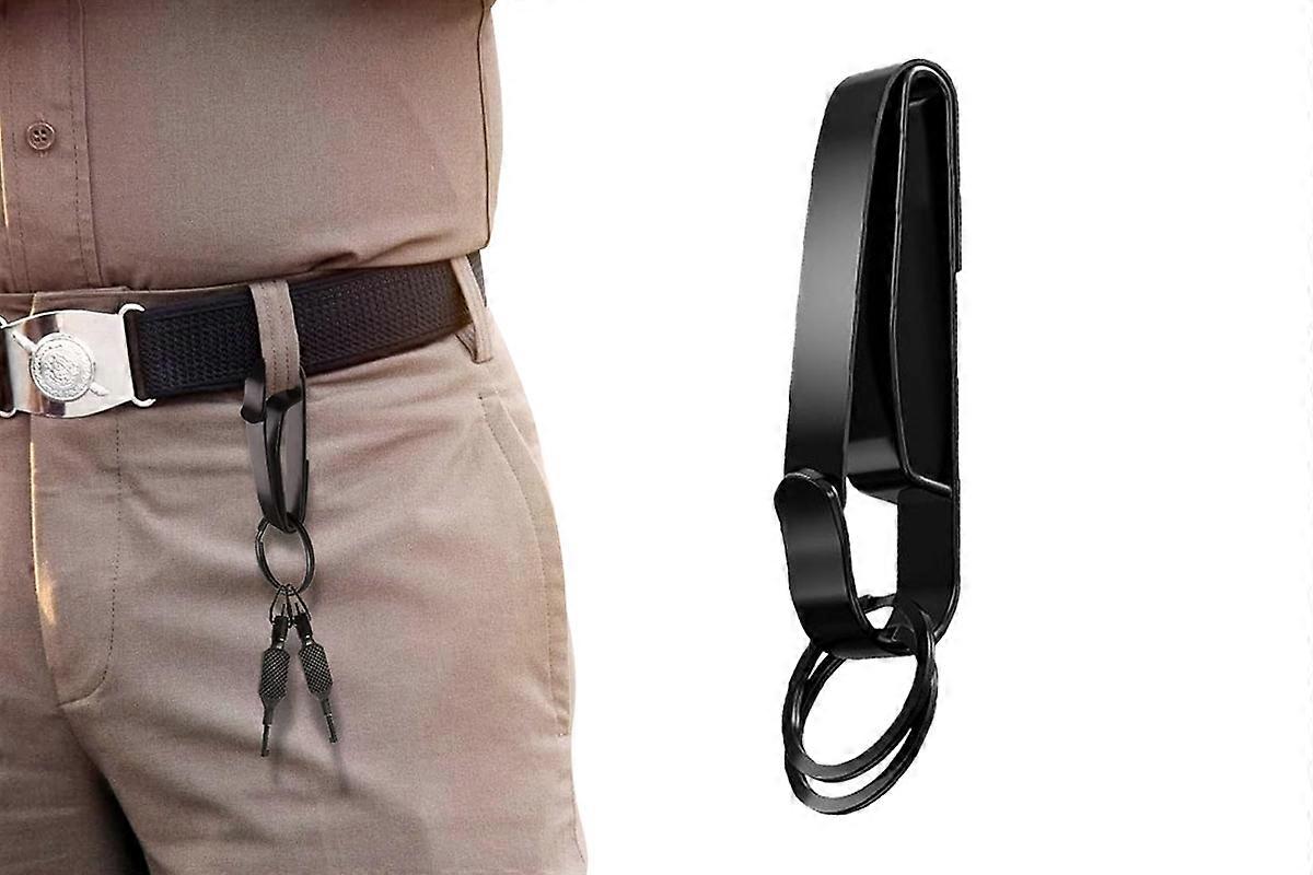Belt Key Holder Belt Key Clip With 2 Detachable Key Rings