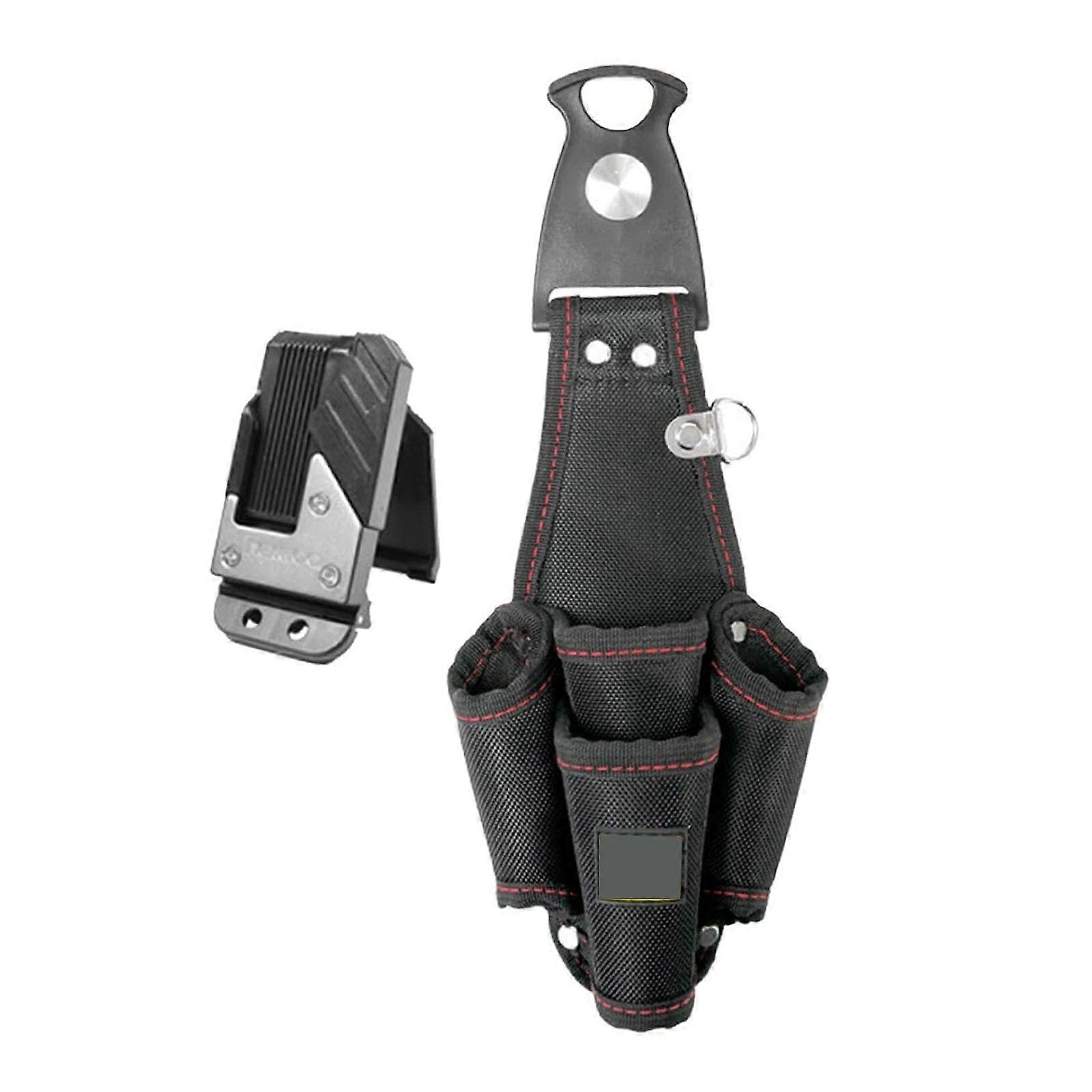 MultiPosition Rotating Tool Waist Pouch Reinforced Clip For Carpenters Plumbers Mechanics Oxfords Fabric Design Multicolor