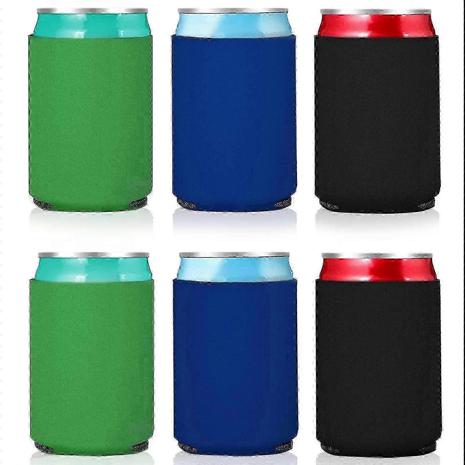 6 stk isoleret dåsekøler til 330 ml ølflasker