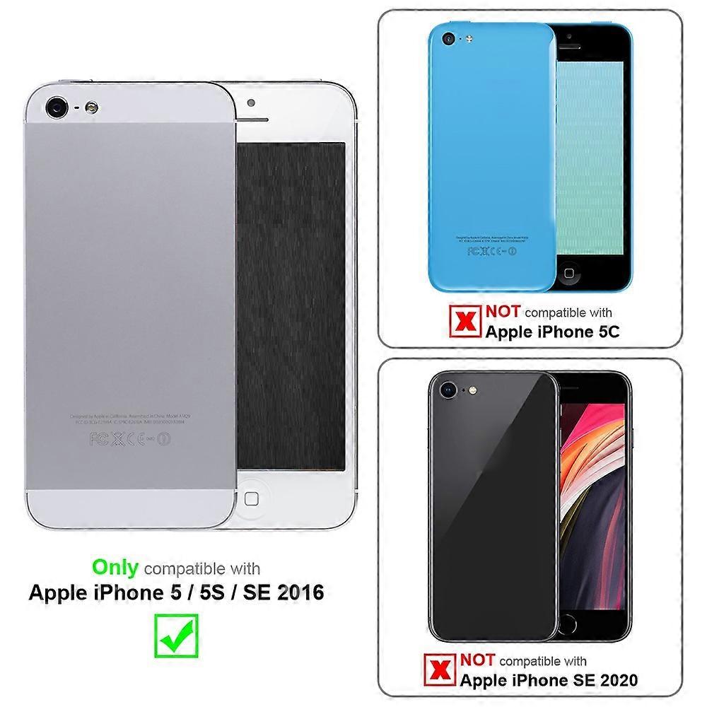 iPhone 5 / 5S / SE 2016 Προστατευτική θήκη Θήκη TPU - Ματ Μεταλλική Σχεδίαση