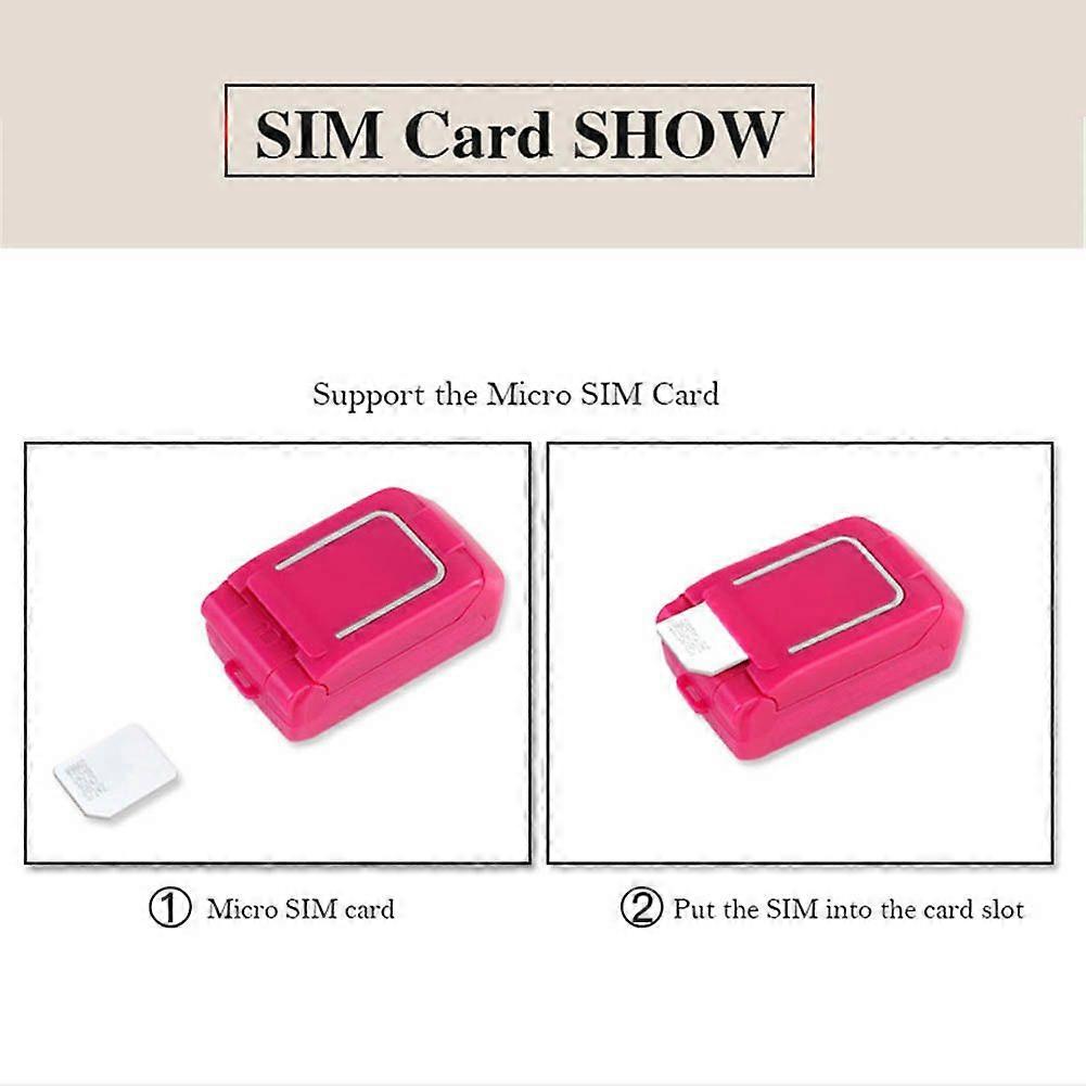 Mini Flip Mobile Phone 0.66 Inch Screen Bluetooth Dialer Smallest Mobile PhoneSH