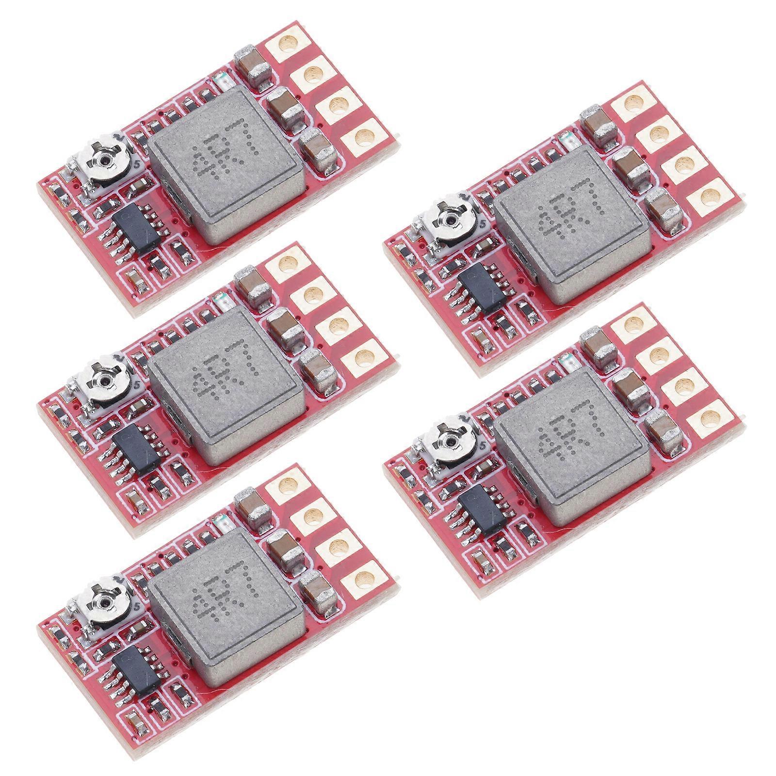 Stepping Down Module 4.5V-30V to 3.3V/5V/9V Power Supply Regulator Module Adjustable Electricity Regulator Adapter Board Multicolor