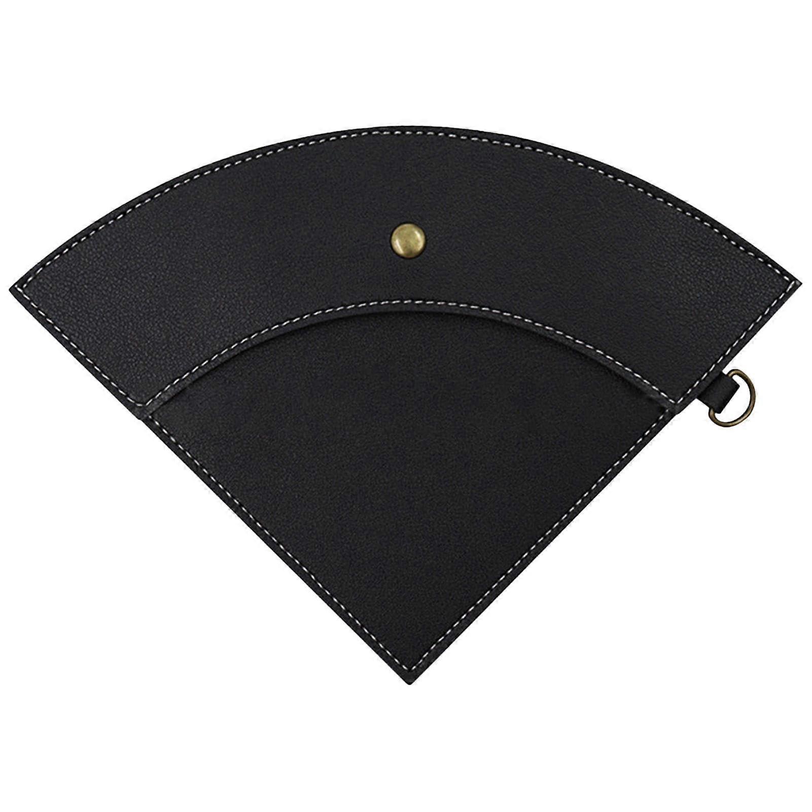 Coffee Filter Organizer, PU Leather Bag, Waterproof Pouch, Reusable Filter Holder With Dripper Hook