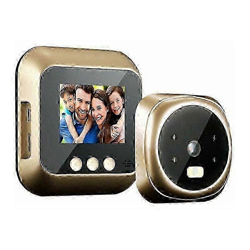 Smart Door Viewer with Wide-Angle Video Doorbell & High-Definition Screen for Clear Imagery. 2.4-inch LCD Display. 2025 Best Seller
