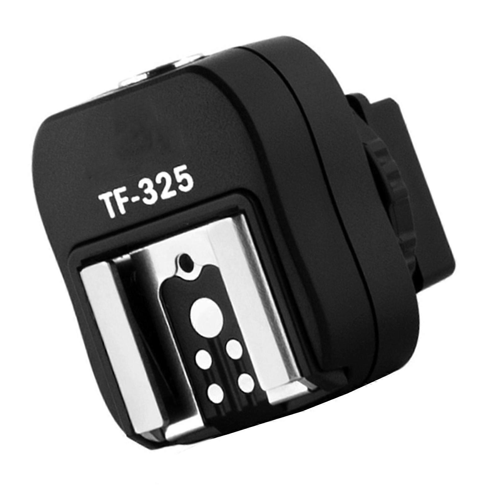 Flashing Hot Shoe TF325 Flashing Hot Shoe Adapter Flashing Hot Shoe Mount Adapter Triggering Converter for DSLR Camera Multicolor