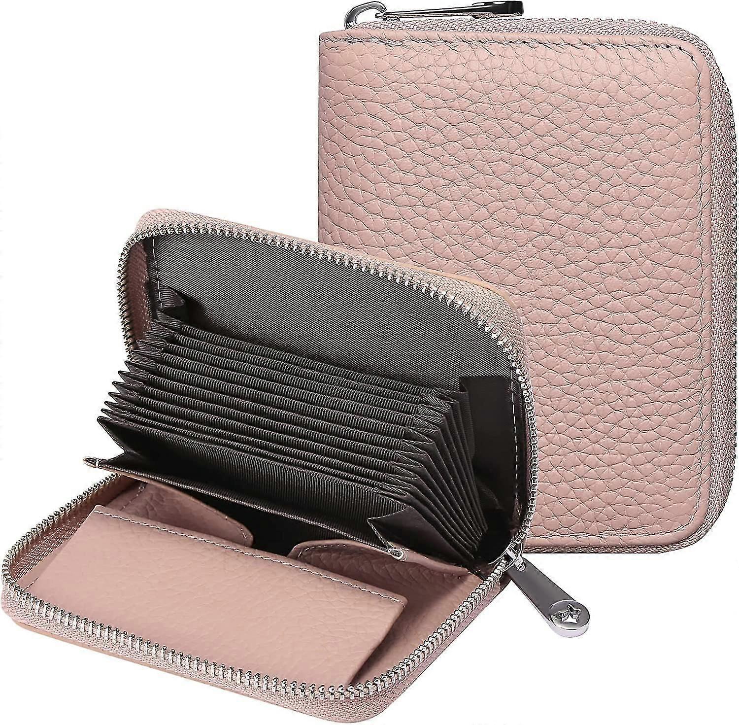 محفظة السيدات. محفظة مع الرمز البريدي والعديد من المقصورات. محفظة نسائية جلدية