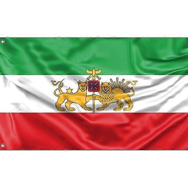 Drapelul Iranului Leoaică și Leu