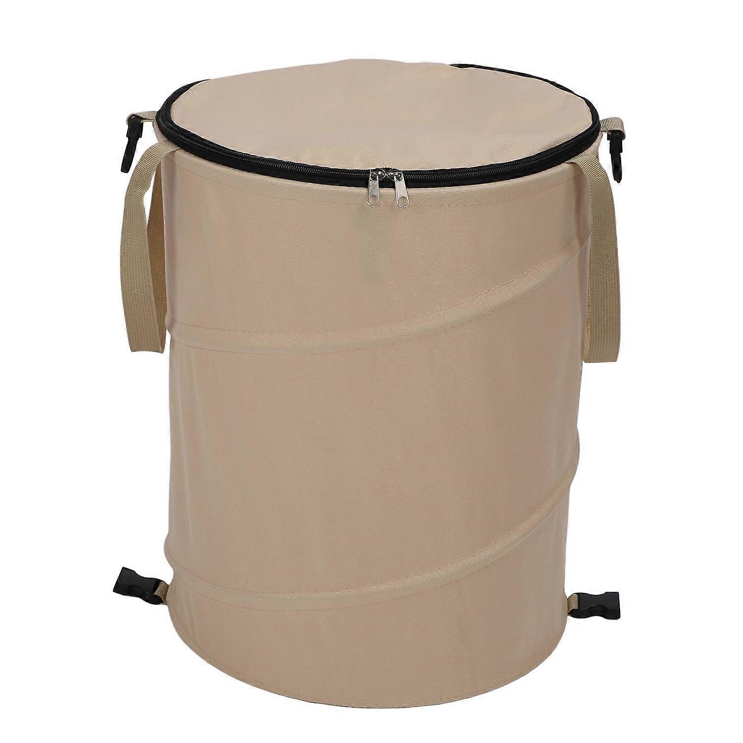 Camping Trash Can Large Capacity Portable Multifunctional 600D Oxford Cloth Pop Up Utility Container