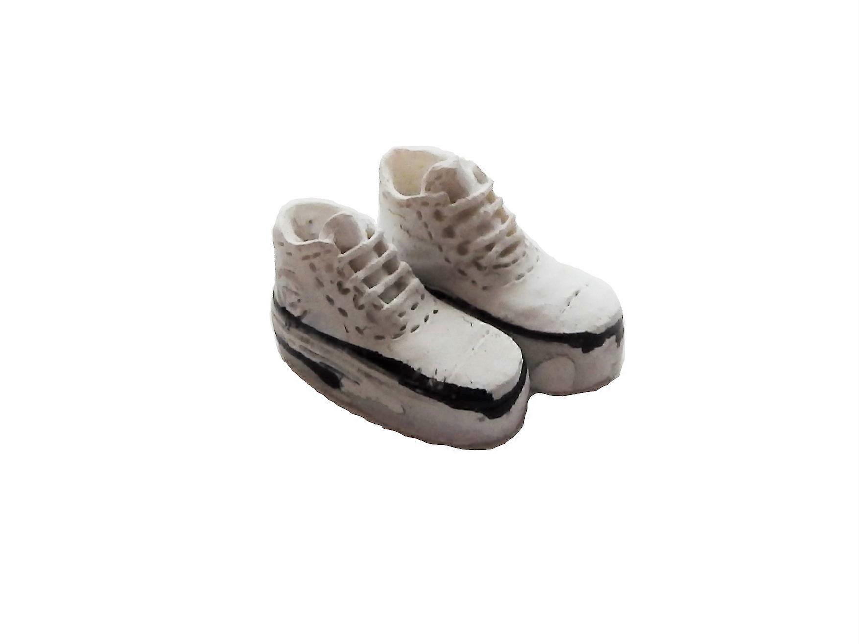 دمى البيت الراتنج أحذية البيسبول مصغرة أحذية غرفة نوم ملحق