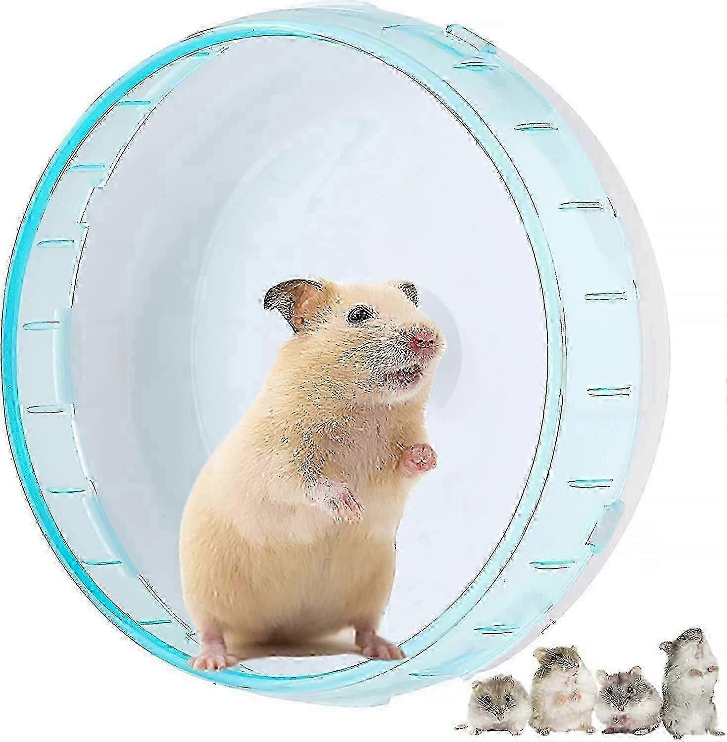 Hamster Running Wheel (Stand Not Included), 14cm Pet Mice Mice Gerbils Rats Silent Running Spinner Exercise Wheel Toy