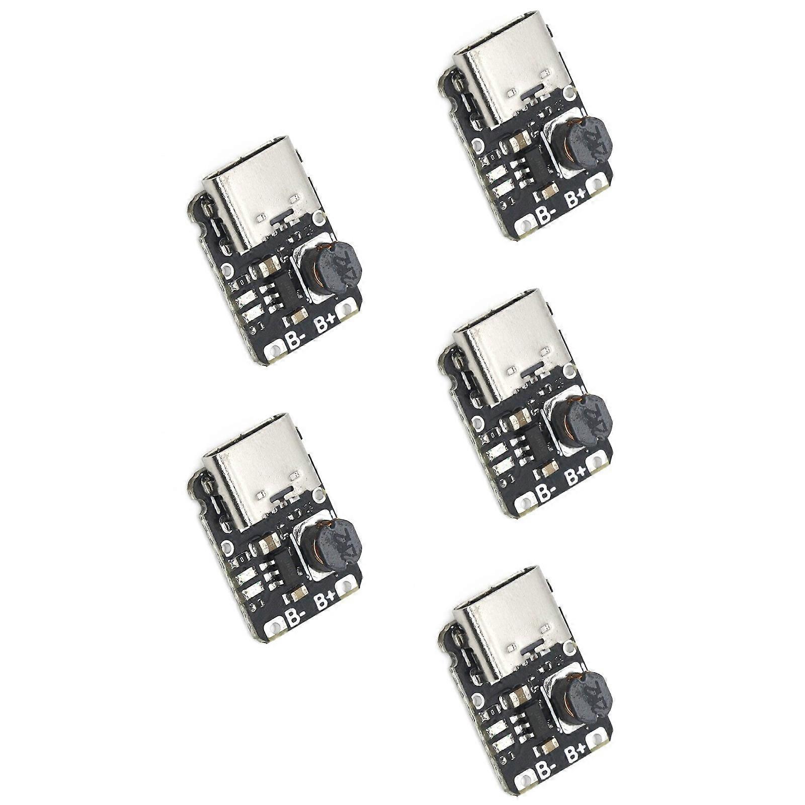 18650 Battery Type C 5V Charging Discharging Module Temperature Protective Portable Device Integration Multicolor