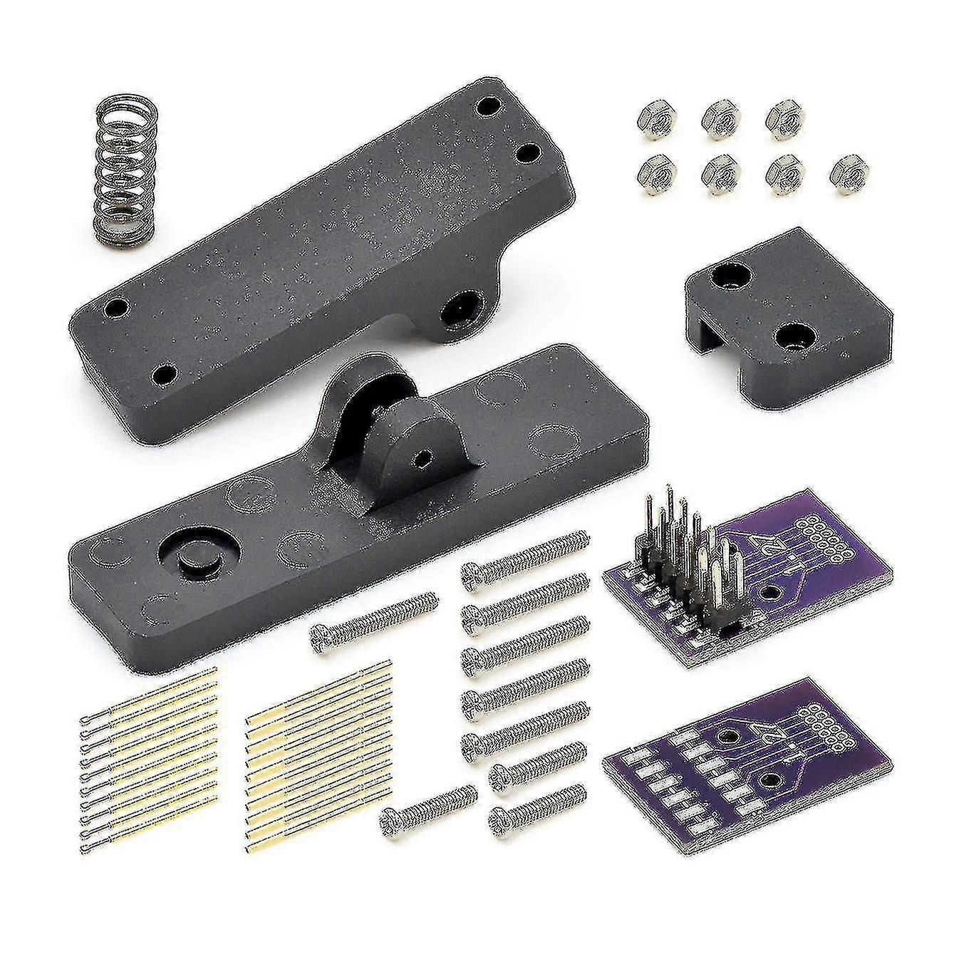 2.54mm 2.0mm 1.5mm 1.27mm pcb συνδετήρας σφιγκτήρας κλιπ ανιχνευτή Pogo pin κατεβάστε το πρόγραμμα Burn Diy