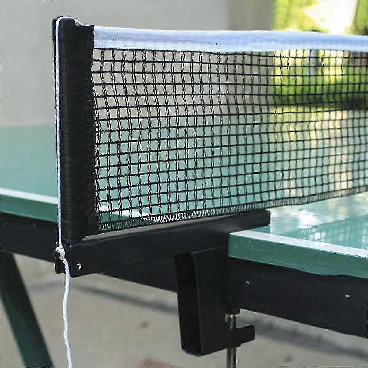 Table tennis net portable net frame + net thickening portable set indoor and outdoor table block