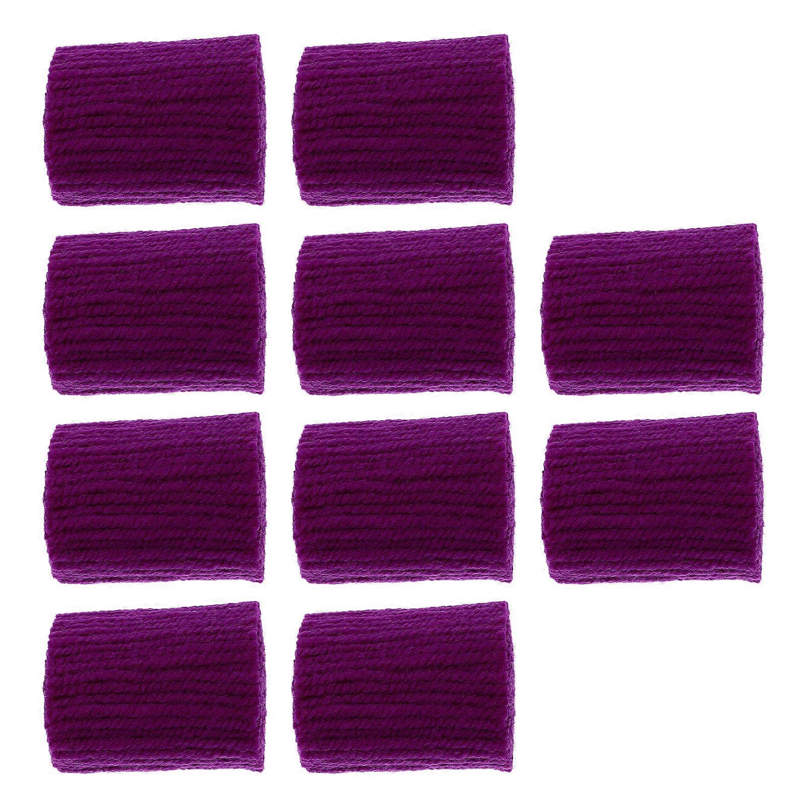 10 لفات مزلاج هوك البساط الغزل العملي مزلاج هوك الصوف الغزل DIY معقود غزل البساط