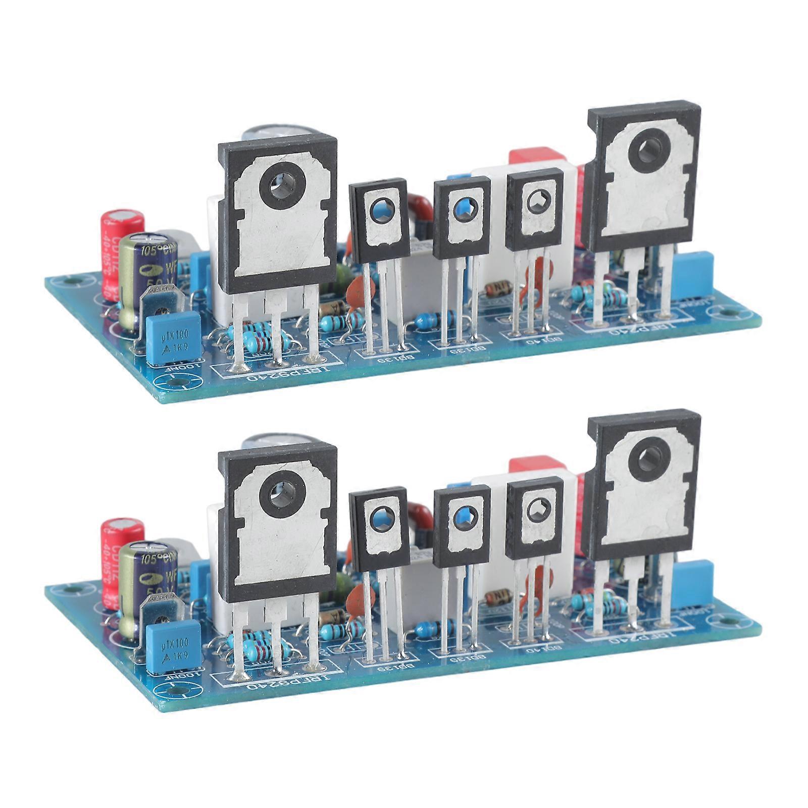 1Pair IRF240 Sound Amplifier Boards 100W Amplificador Audio Amp PCB Boards Good Signal-to-noise Ratio Audio Amp Boards Multicolor