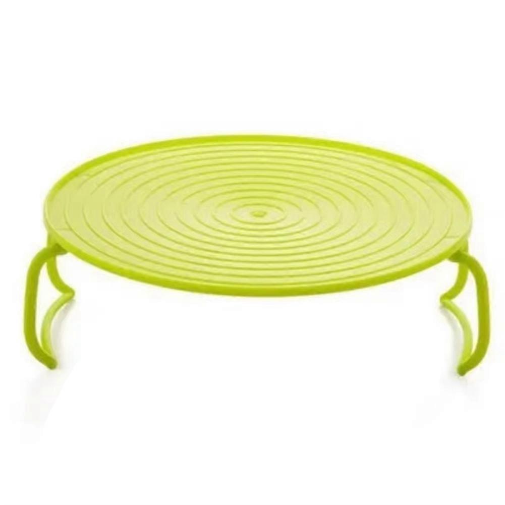 Microwave Heating Layered Steaming Tray Double-Layer Rack Green