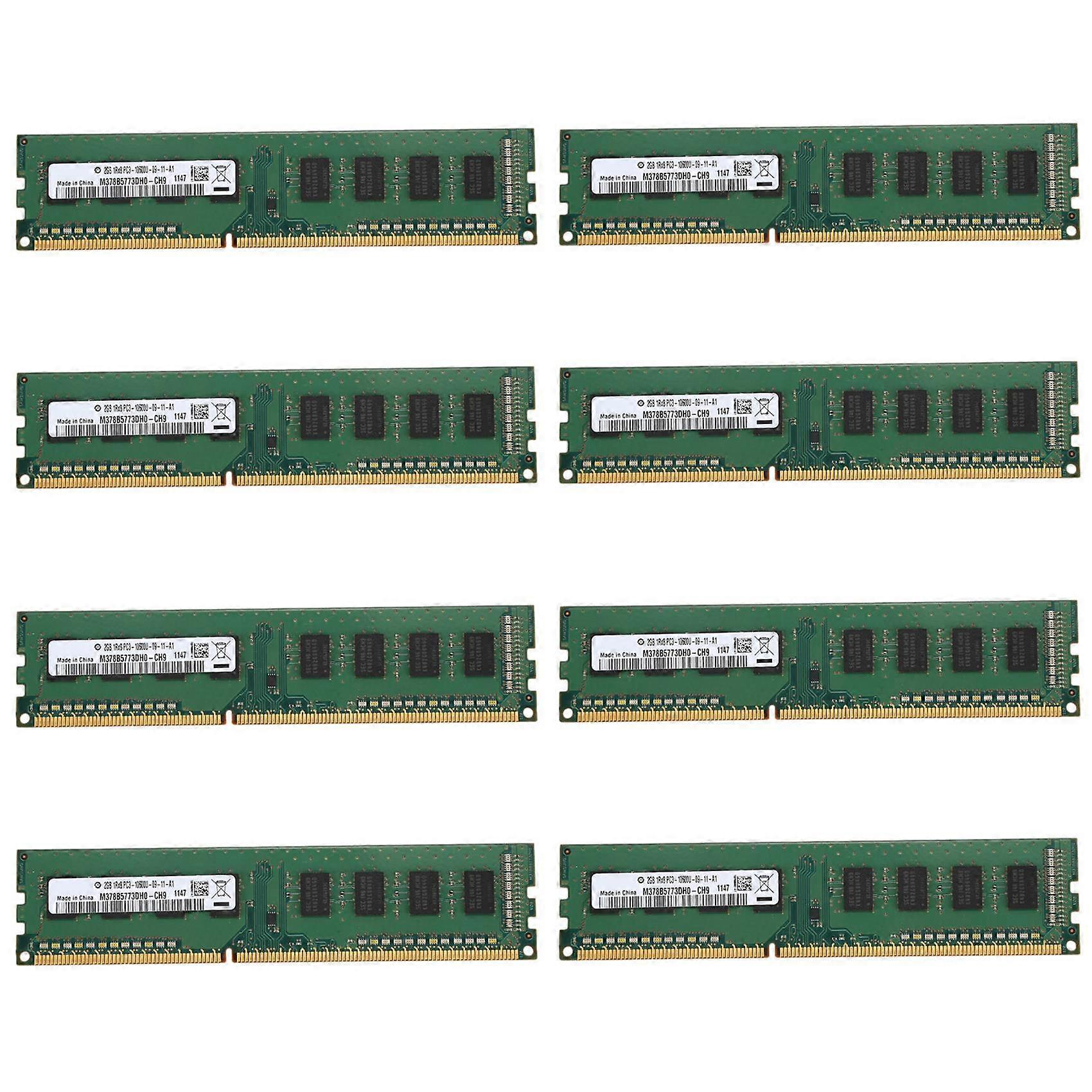 8X DDR3 2GB Ram 1333 MHz for Desktop PC Memory 240Pin 1.5V Dimm