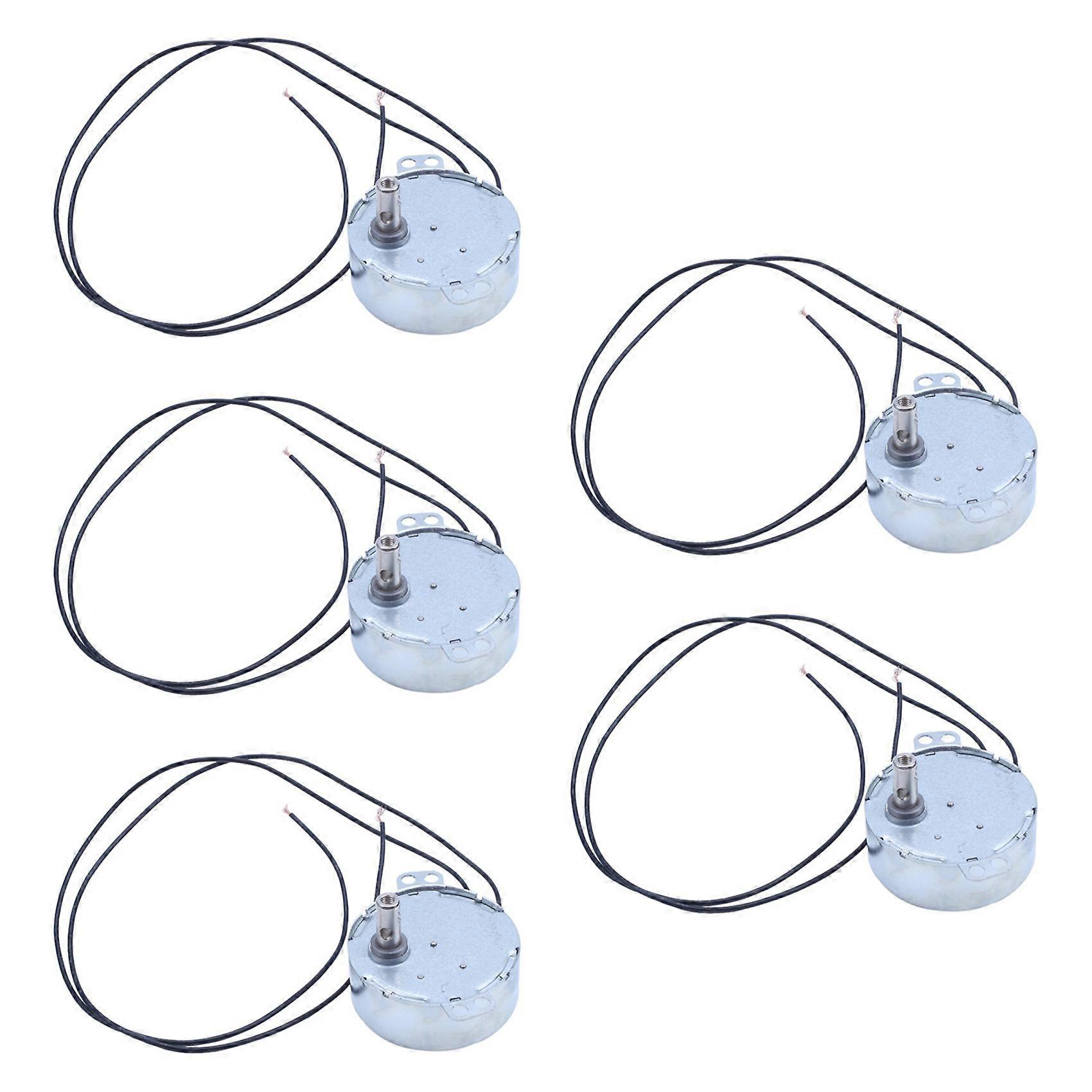 5X AC 220/240V 30RPM 4W CCW/CW Two Way Controlled Synchronous Motor