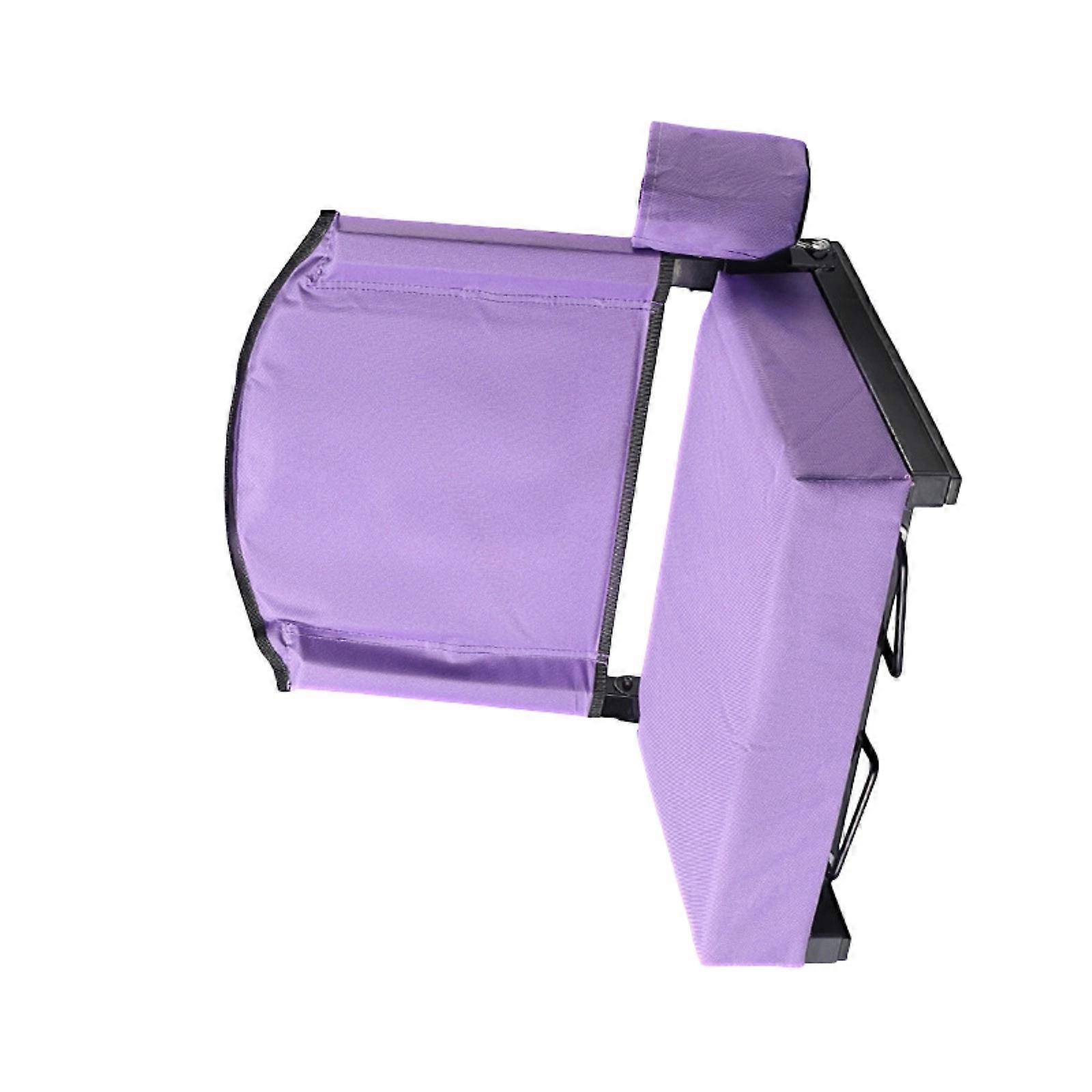 Small Foldable Seat with Fast Release Handle & Breathable Cushions Durable for Easy Transport And Storage  grape