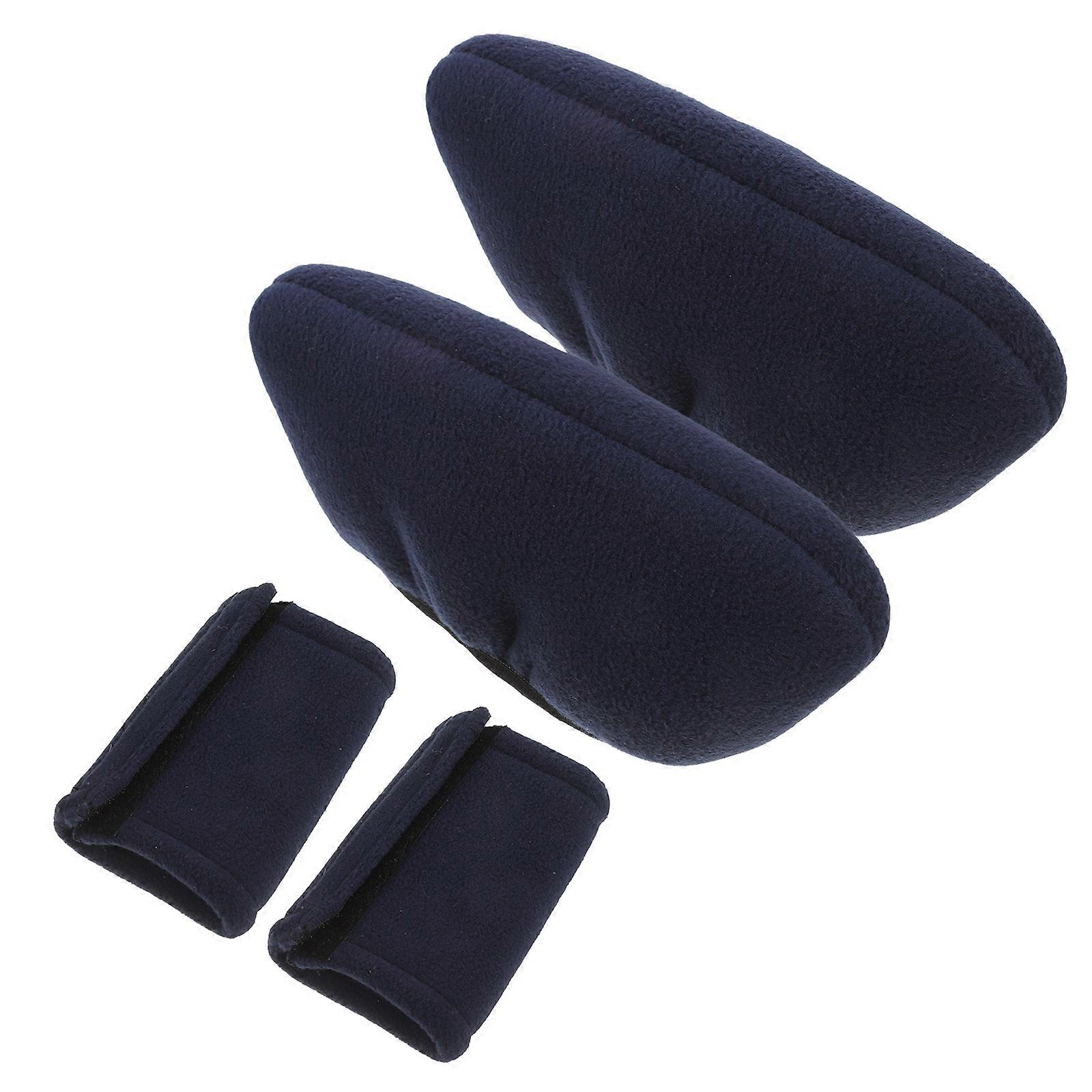 Anti-Slip Crutch Covers Blue for Comfortable Support 1Set