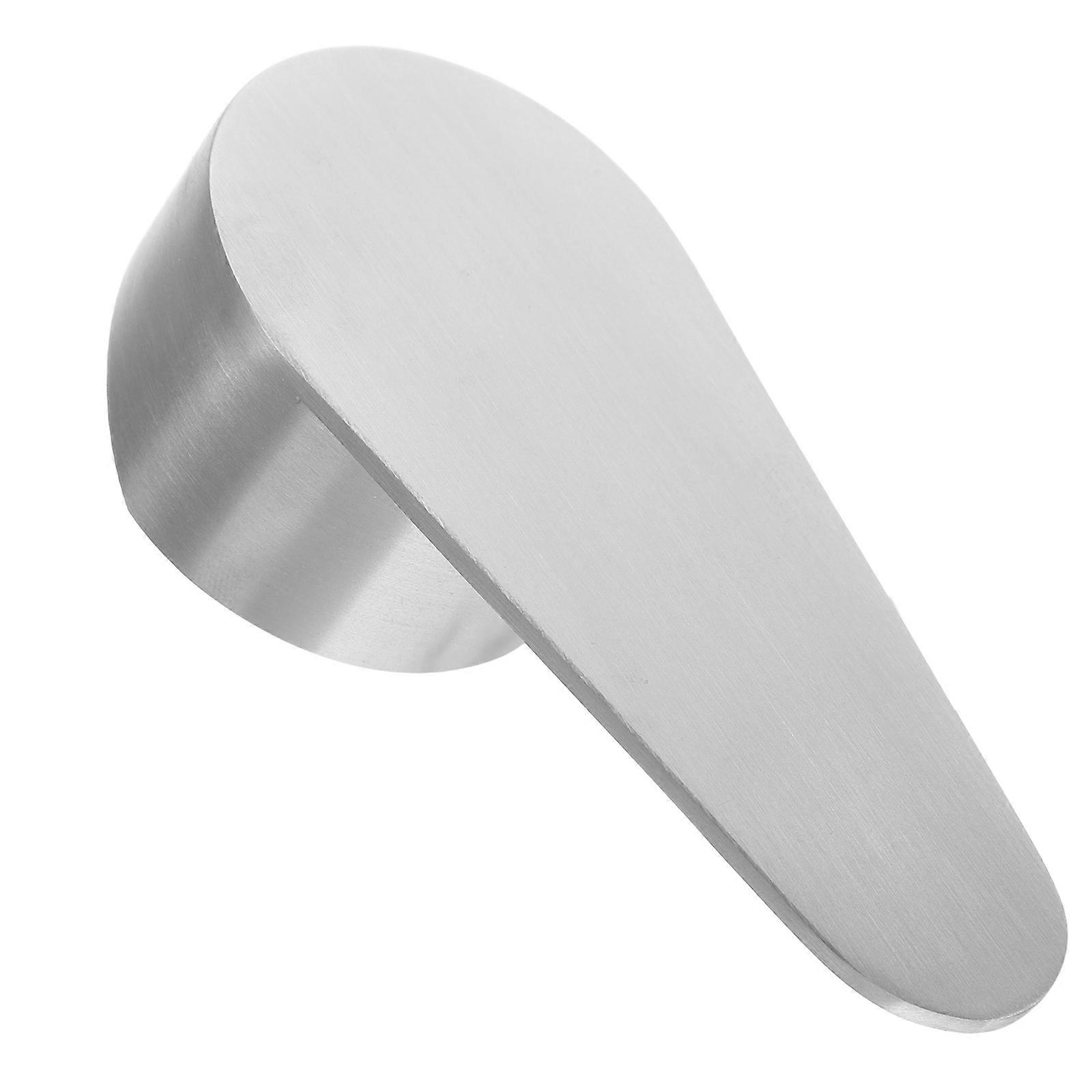 Water Mixing Valve Handle With Silver Color For Bathroom Temperature Control Modern Style 1Set