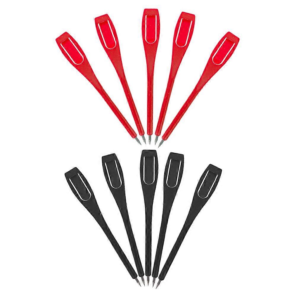 Golfing Pencils For Practice Sessions And Golf Competitions Plastic Material Clear Scoring Marks Accurate Scoring 20Pcs
