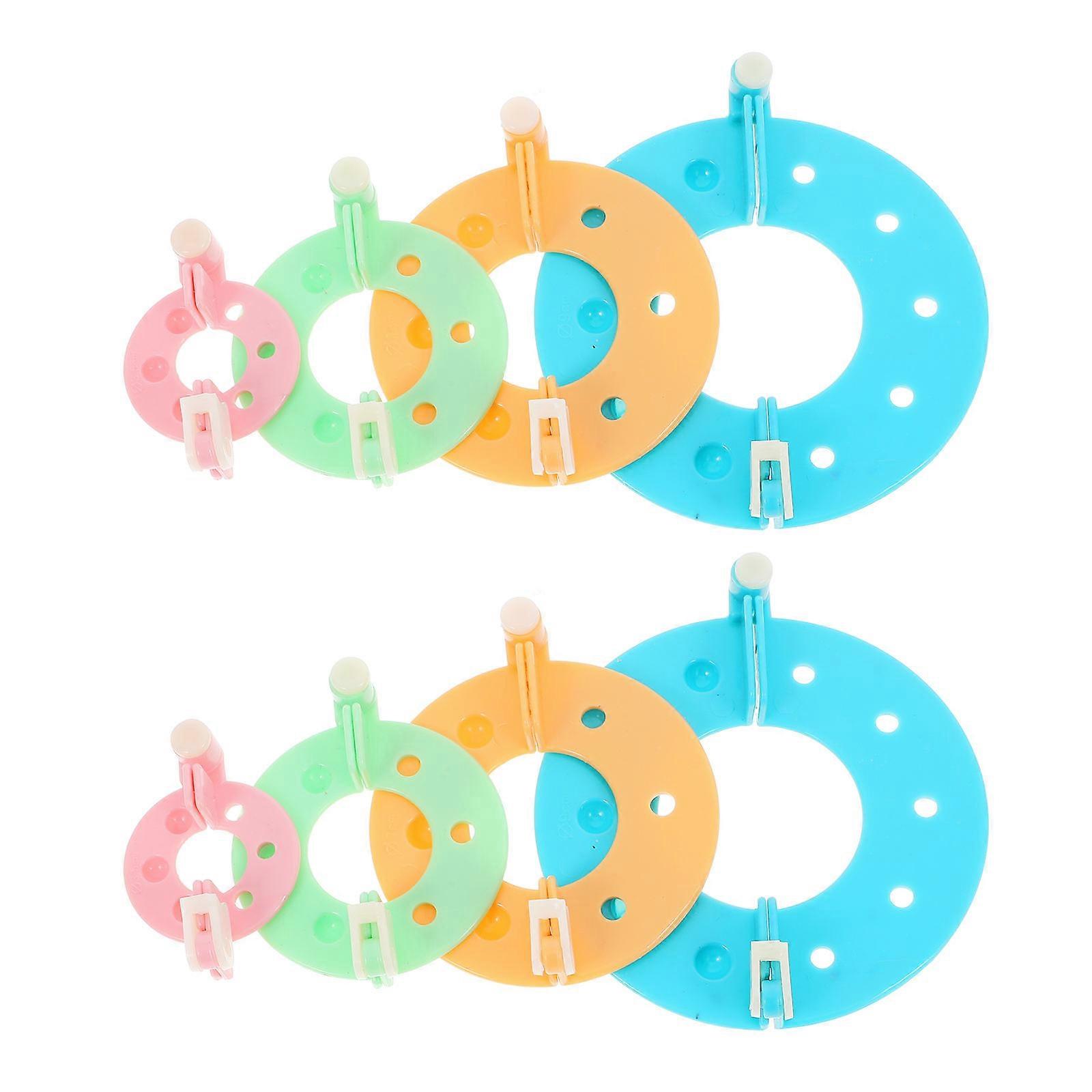DIY Pompom Maker For Beginner Wool Knitting Craft Steel Assorted Color 1 Set Fun Activities