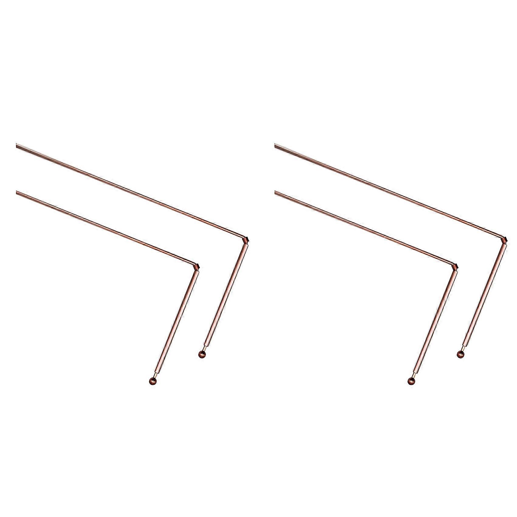 2X Dowsing Rods - 99.9% Pure Copper 2PCS Divining Rods - for Ghost Huntings Tools,