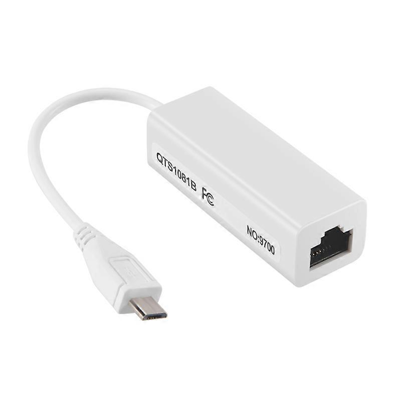 mini USB 5 Pin 10/100 Mbps RJ45 LAN Ethernet Adapter for Tablet PC