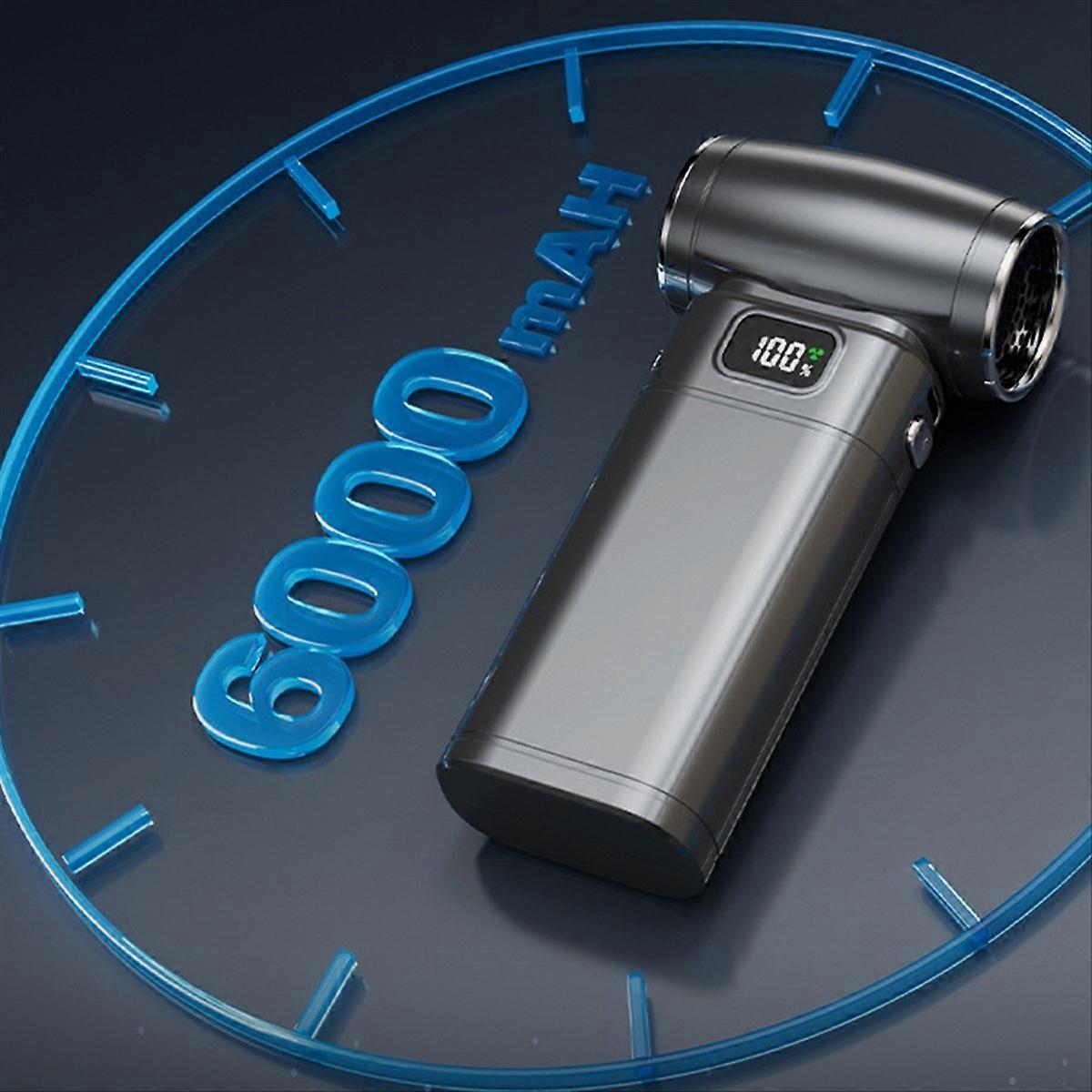 130000RPM Rechargeable Fan with LED Display