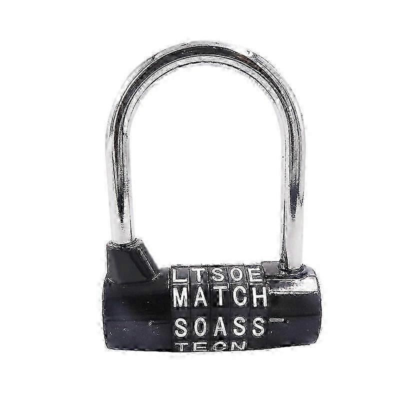 5 Letter Combination Lock Keyless Resettable Padlock For Locker Cabinet