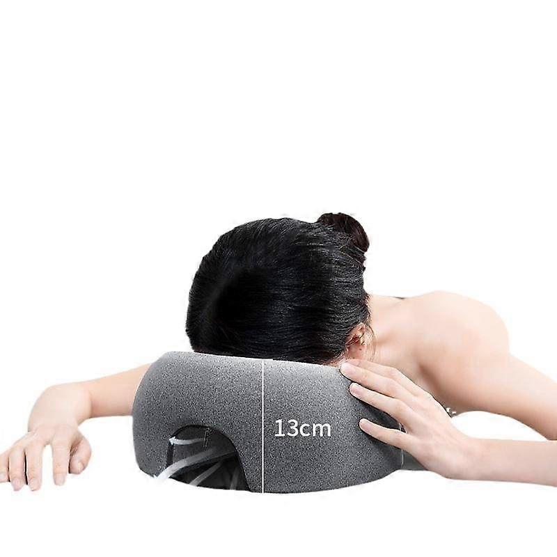 Pillow Desk Nap Pillow, Comfortable for Lying Down, Memory Foam Ergonomic, Beauty Salon and Home Massage Headrest