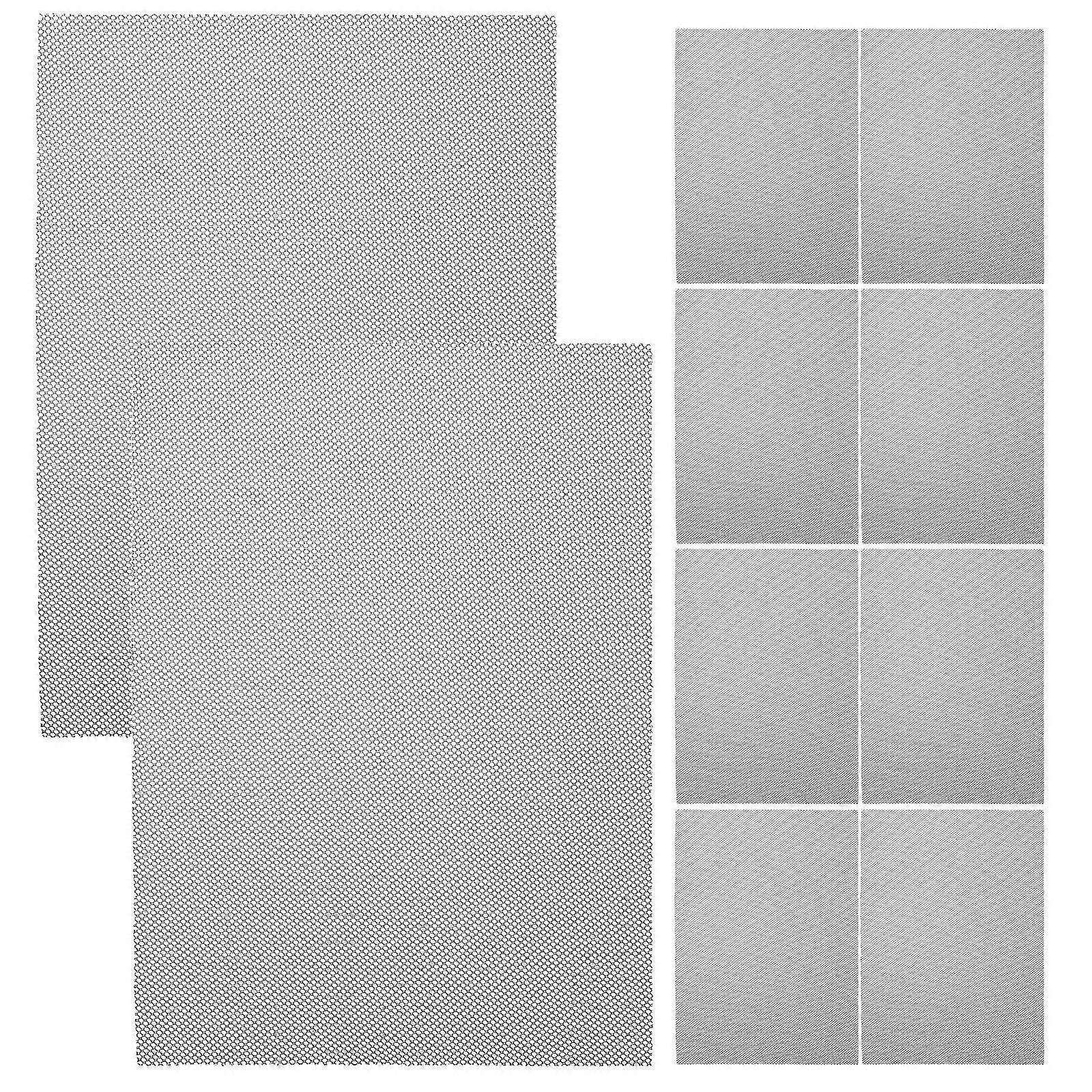 Breathable Eye Mesh Fabric for Fursuit Mask Making 10Pcs Black Material