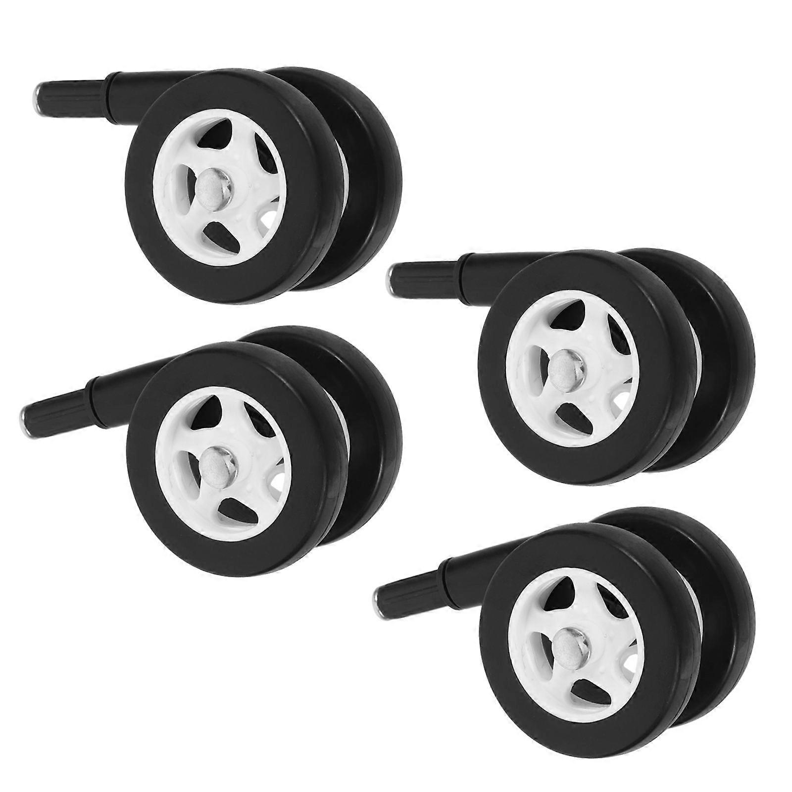 4pcs Removable Walker Wheels Caster Wheels For Easy To Install Replacement Casters And Swivel Design For
