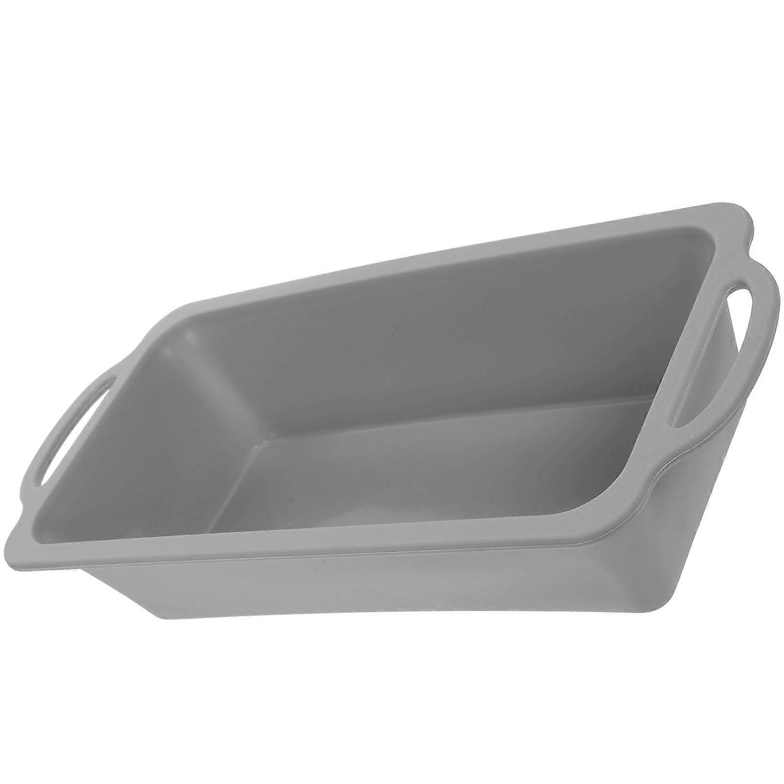 Silicone Cake Pan with Metal Frame for Bread Baking