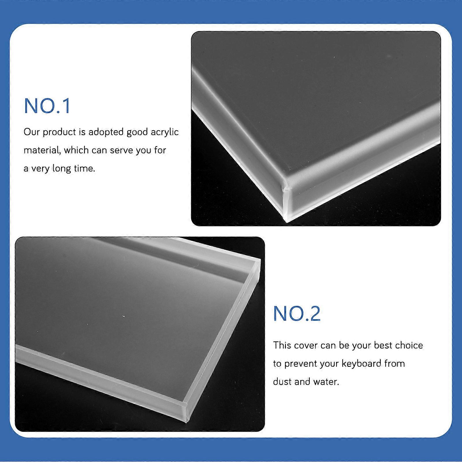 Home Use Transparent Keyboard Protector Acrylic Keyboard Cover