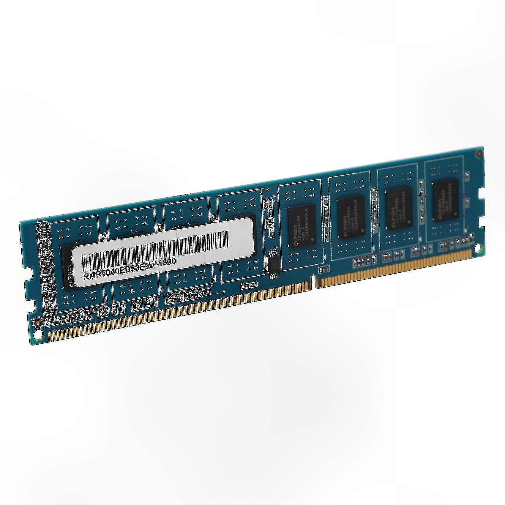 4GB DDR3 1600MHz PC3-12800U 240-Pin DIMM RAM for Desktop Computers with AMD Compatibility