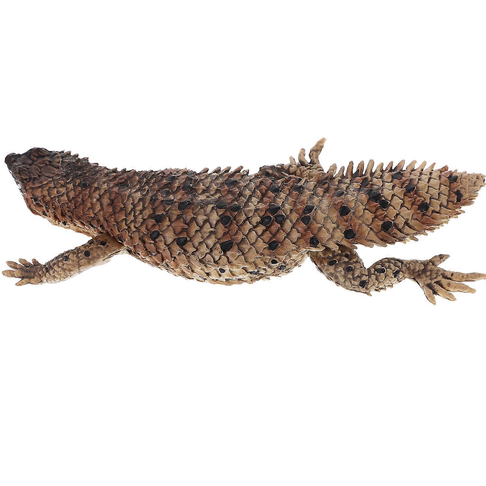 Simulation Lizard Model Plastic Animal Figurine for Decor