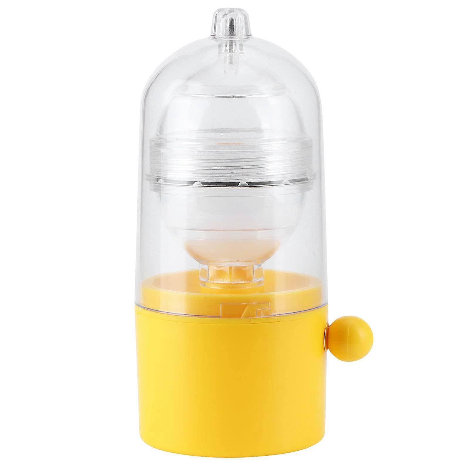 Manual Egg Yolk Egg White Separator Silicone Blender for Quick Even Mixing Kitchen Golden Egg Maker